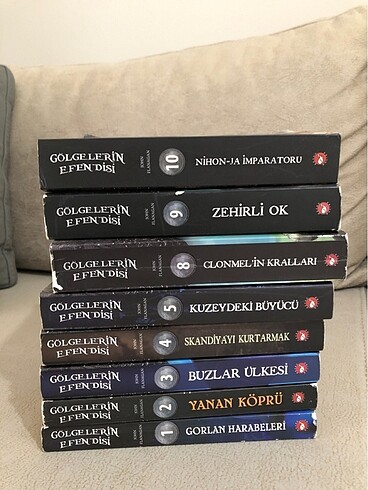 Gölgelerin efendisi kitap serisi 8-9-10 kitapları