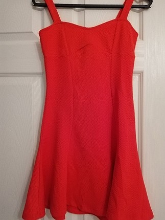 H&M Kırmızı mini elbise 