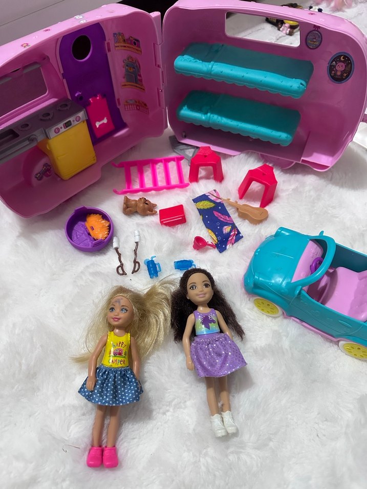 Barbie chelsea karavan - Görsel 2