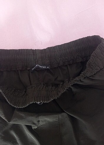 m Beden haki Renk Paraşüt pantolon