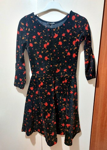 kadife elbise - Görsel 4