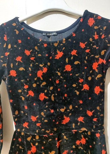 kadife elbise - Görsel 3