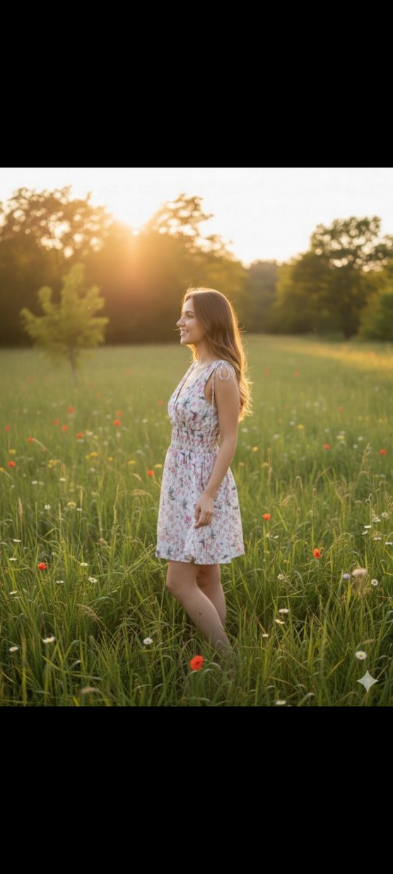 Bohem Midi Elbise - Görsel 2