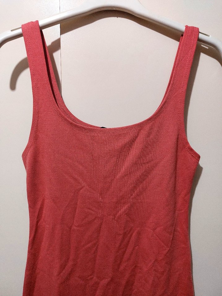 Pembe Midi Kalem Elbise - Görsel 3