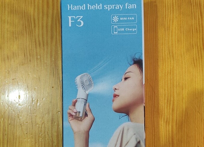 Şarjlı el fanı - Görsel 2