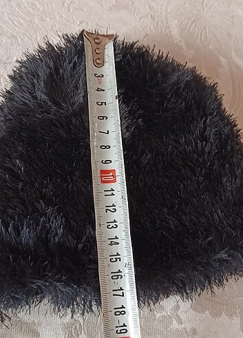 5-8 Yaş, 22 cm Beden Sakallı ipten el örgüsü atkı bere takımı 