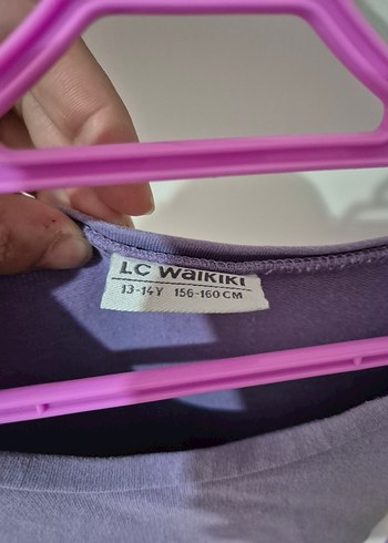 LC Waikiki Mor Pamuklu Salaş Midi Elbise
