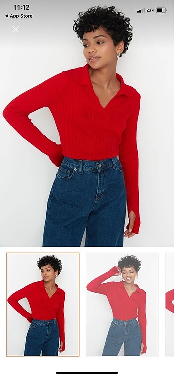 Kırmızı Bluz - Görsel 2