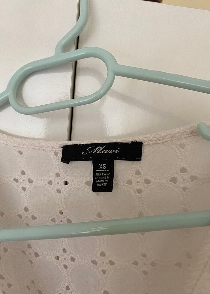 Keten gömlek bluz - Görsel 2