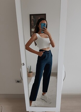 Pull & Bear jogger yuksek bel pantolon