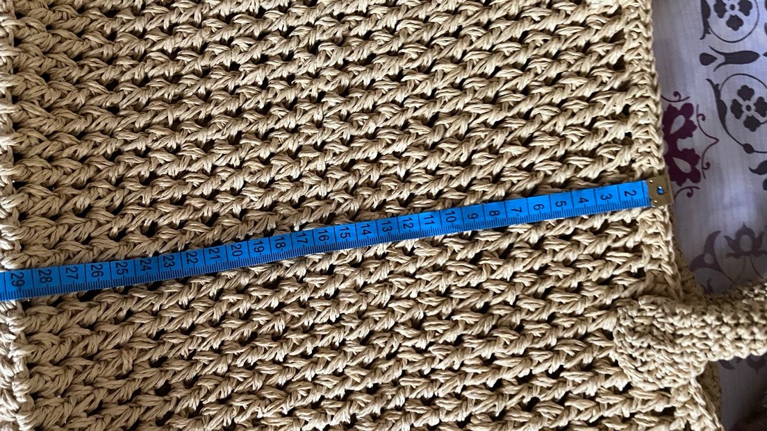 Bej Örgü Kadın Çanta - Görsel 3