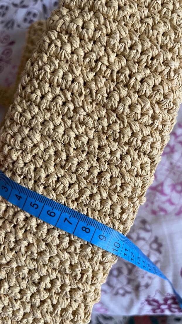 Bej Örgü Kadın Çanta - Görsel 4