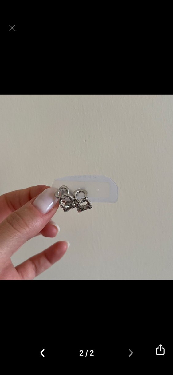 Çelik küpe - Görsel 2