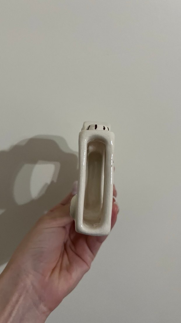 Beyaz Seramik Dijital Kamera Figürü - Görsel 3