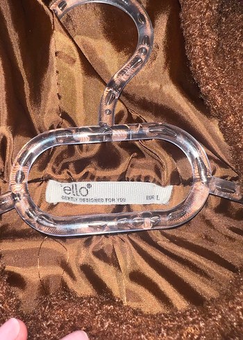 Kapüşonlu Düğmeli Kahverengi Kadın Yelek - Görsel 2