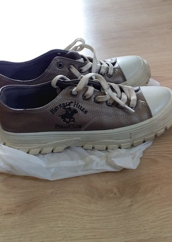 U.S Polo Assn. U.S. Polo Assn. Gri Kadın Sneakers