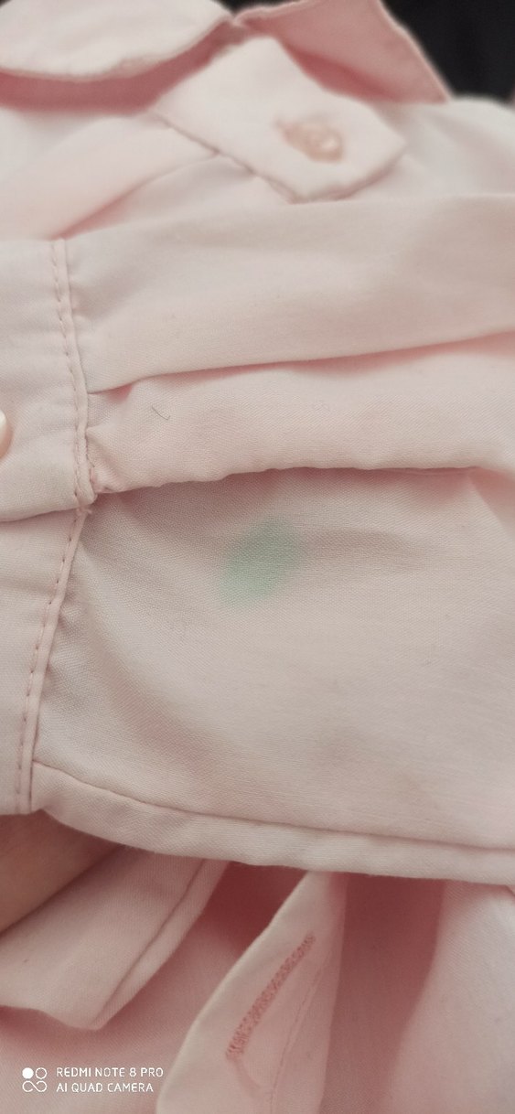 Nakışlı Pembe Gömlekli Kız Kot Salopet - Görsel 3