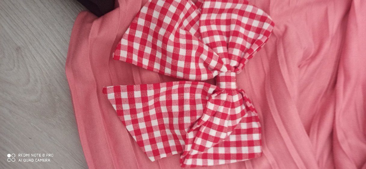 Kız Çocuk Kırmızı Nakışlı Dantelli Elbise - Görsel 4