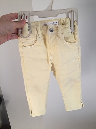 9-12 zara kız bebek pantolon