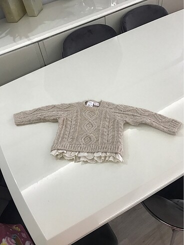 Zara kız bebek kazak