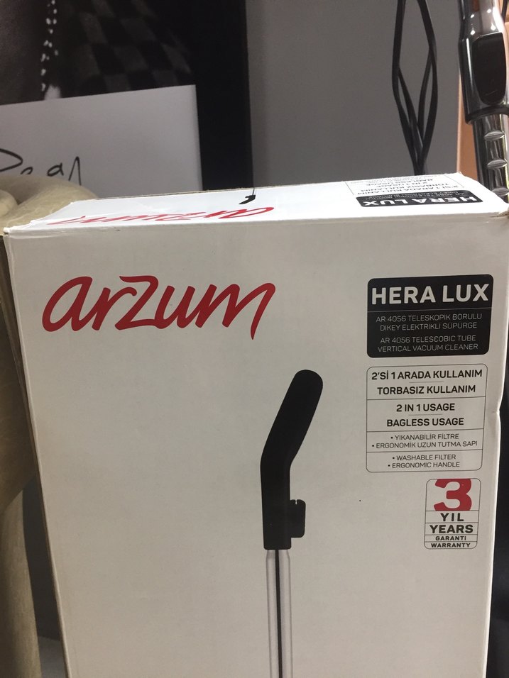 Arzum Hera Lux El Süpürgesi Camel Renk - Görsel 3