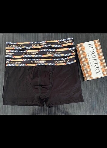 BURBERRY PREMIUM 3 LÜ BOXER 