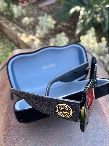  Beden siyah Renk Gucci güneş gözlüğü
