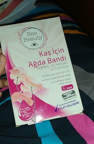 Kaş İçin Ağda Bandı Bee Beauty Cilt Bakımı %20 İndirimli - Gardrops