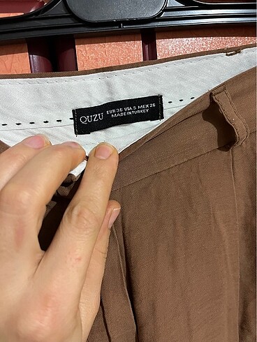 Quzu Kumaş pantolon