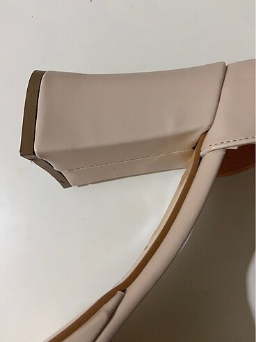 Kadın Bej Platform Topuklu Ayakkabı - Görsel 3