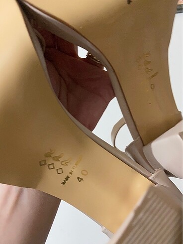 Kadın Bej Platform Topuklu Ayakkabı - Görsel 9