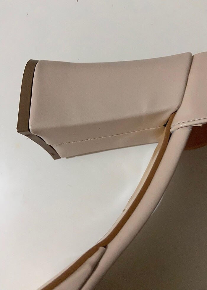 Kadın Bej Platform Topuklu Ayakkabı - Görsel 3