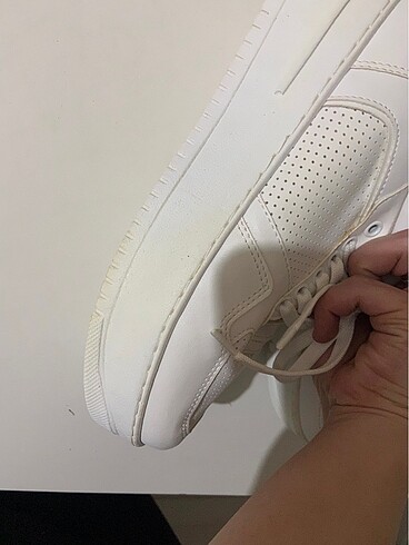 37 Beden Kadın Beyaz Spor Sneaker