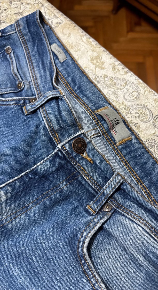 Lacivert Erkek Denim Jean Pantolon - Görsel 4