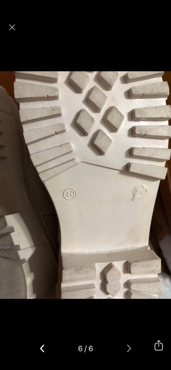 Bej Kadın Deri Bot Platform Topuklu - Görsel 5