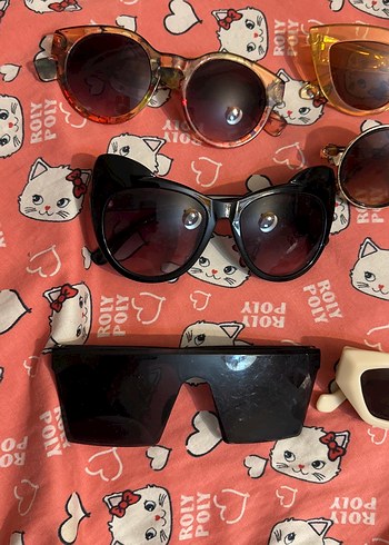 Kadın Retro Kahverengi Gözlükler - Görsel 2