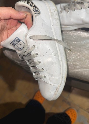 Beyaz Adidas Kadın Spor Ayakkabı - Görsel 5