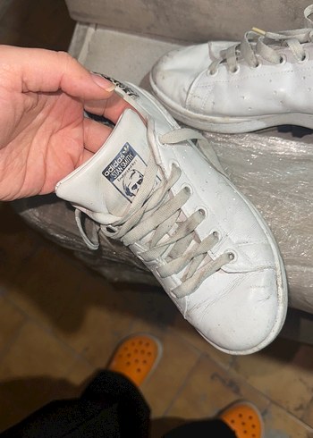 Beyaz Adidas Kadın Spor Ayakkabı - Görsel 9