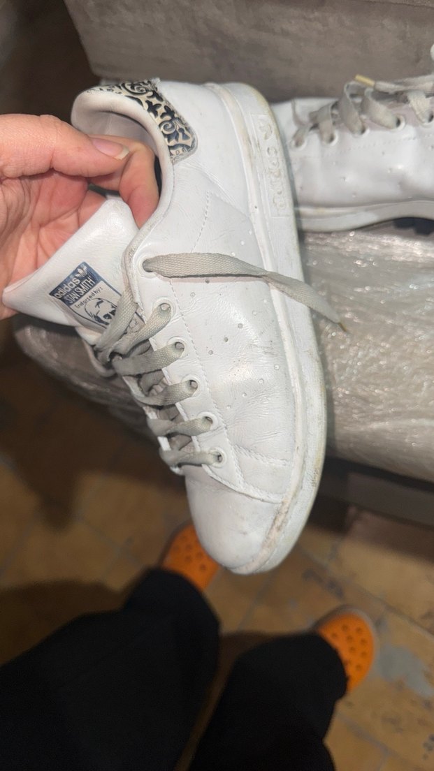 Beyaz Adidas Kadın Spor Ayakkabı - Görsel 5