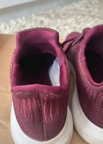 Bordo Orijinal Adidas Kadın Spor Ayakkabı - Görsel 3