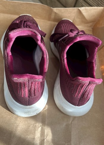 Bordo Orijinal Adidas Kadın Spor Ayakkabı - Görsel 12