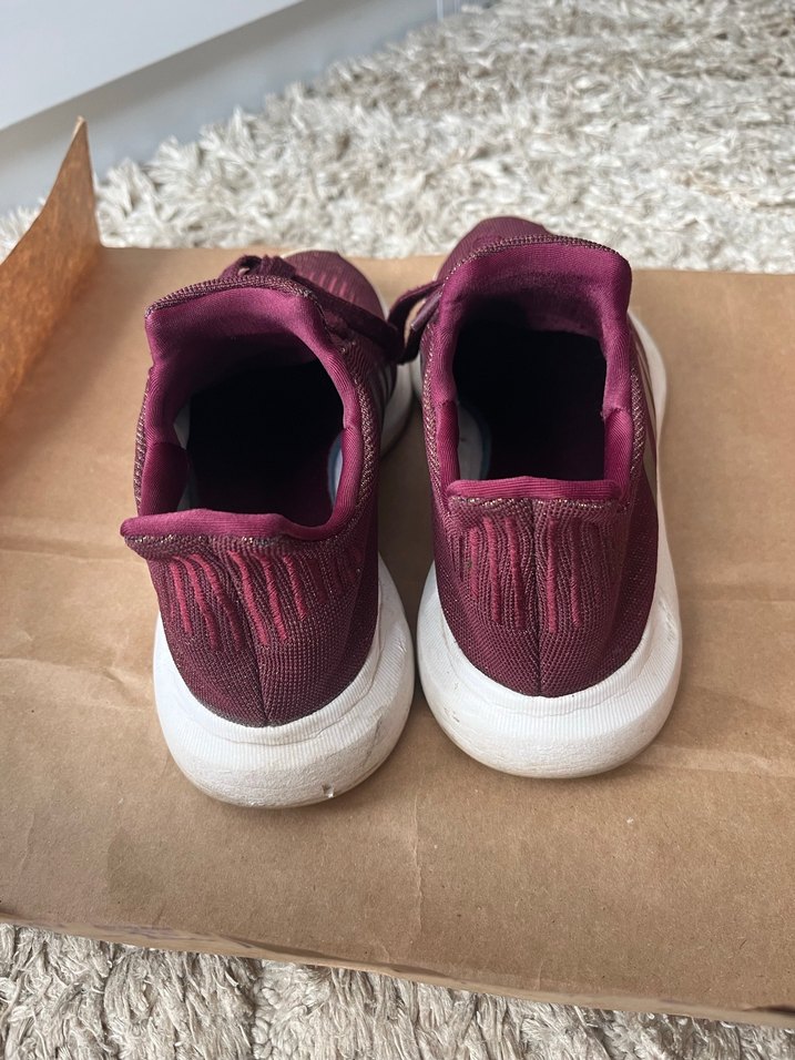 Bordo Orijinal Adidas Kadın Spor Ayakkabı - Görsel 2