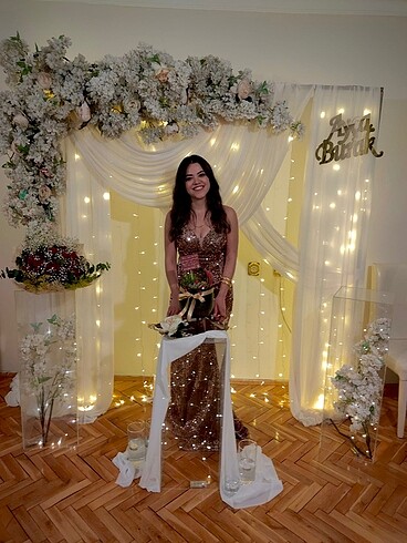 Nişan elbisesi balık model