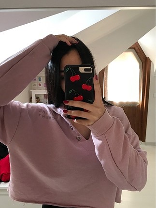 Lila sweatshirt