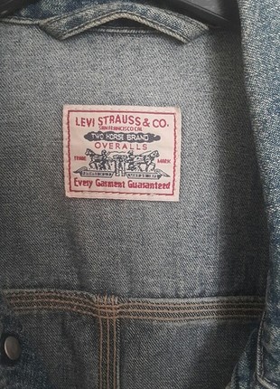 l Beden Levis Kot Ceket Erkek