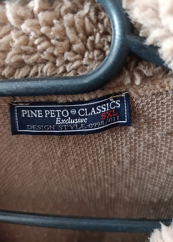 Kahverengi Peluş Fermuarlı Ceket - Görsel 5