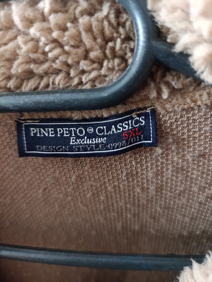 Kahverengi Peluş Fermuarlı Ceket - Görsel 5