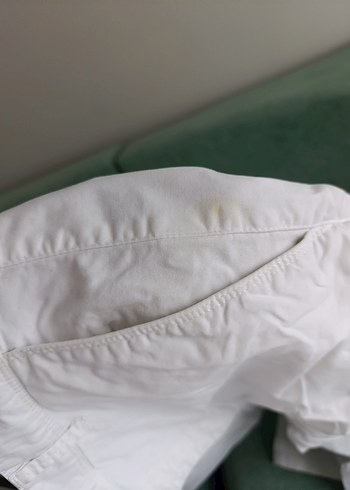 Erkek Beyaz Keten Rahat Kesim Pantolon - Görsel 4