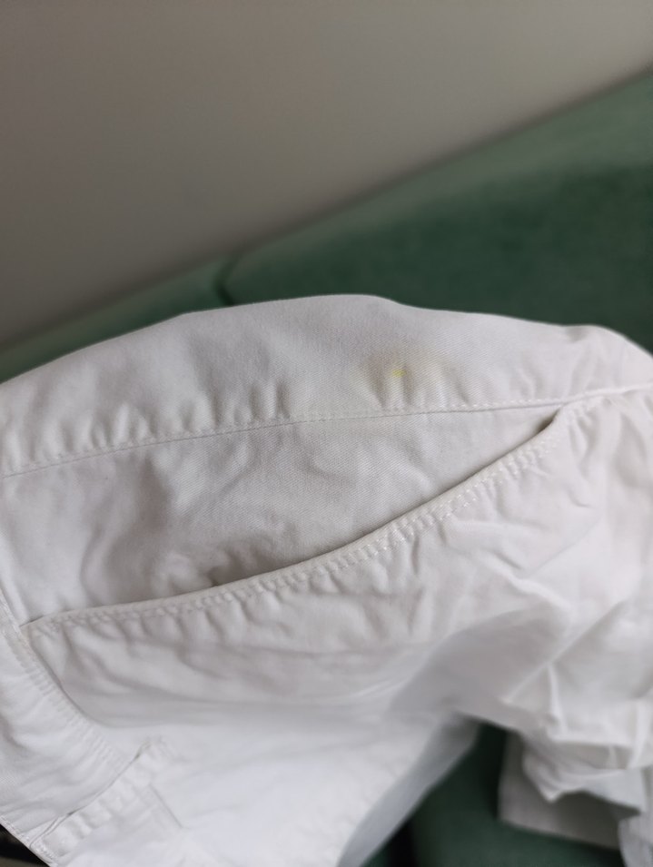 Erkek Beyaz Keten Rahat Kesim Pantolon - Görsel 4