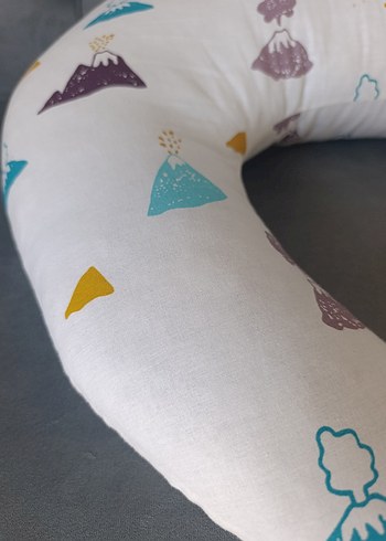 Desenli Emzirme ve Hamilelik Yastığı - Görsel 3